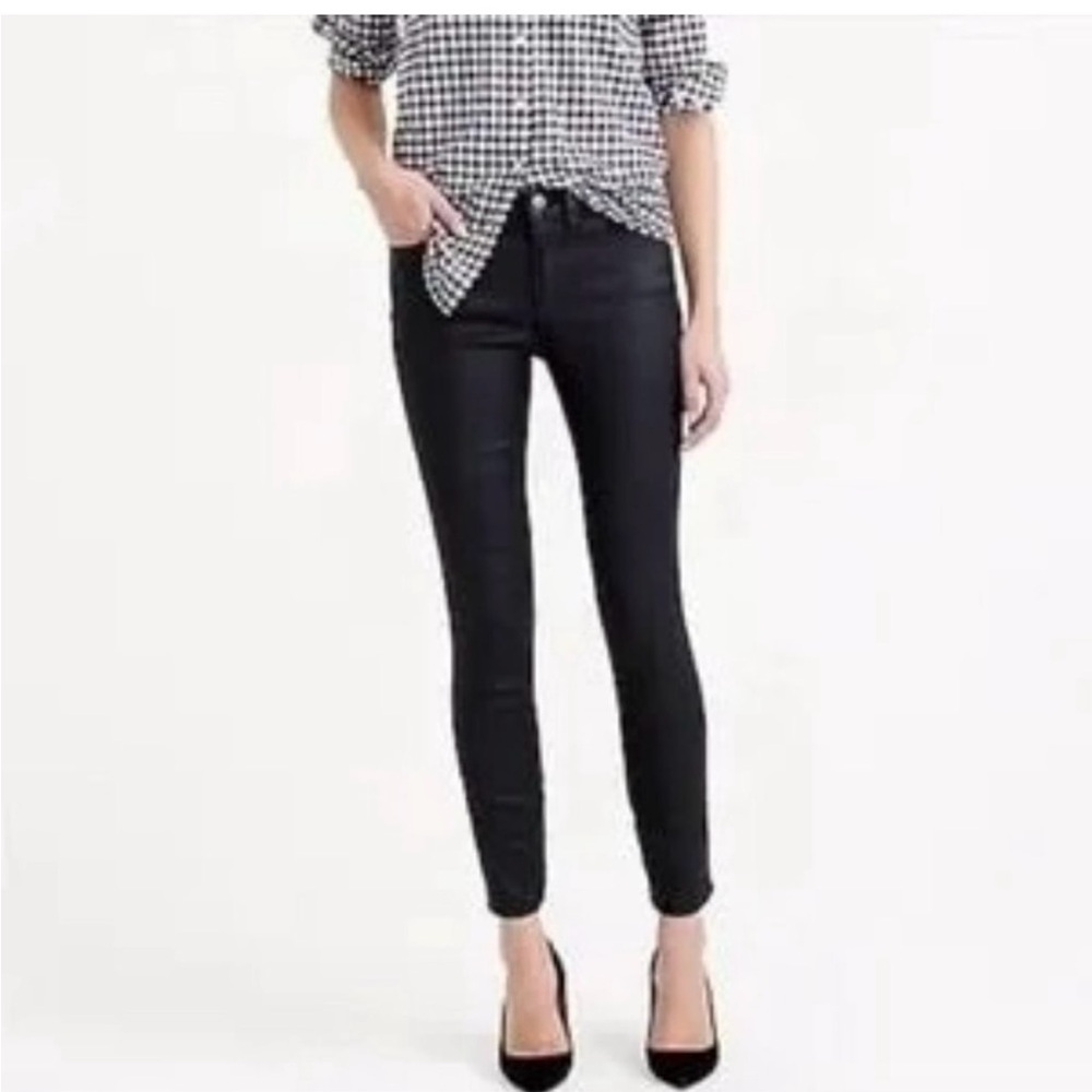 J.Crew Toothpick Ankle Jeans Black Size 27